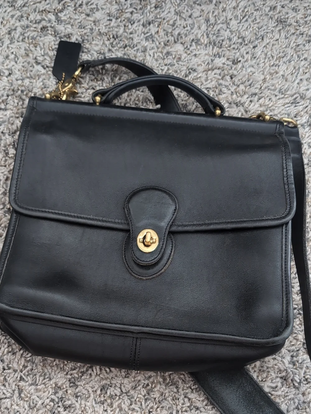 Vintage Coach Willis Purse - Picture 10 of 14